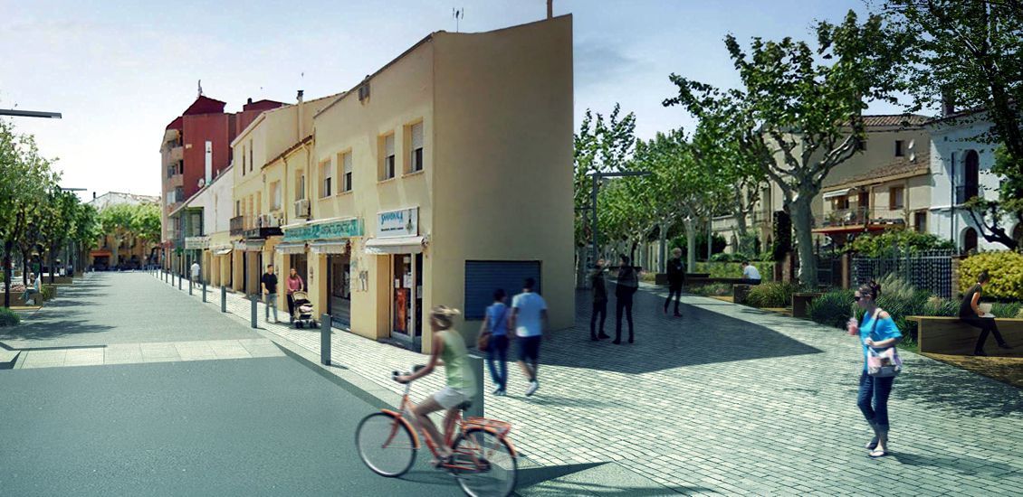 Projecte de remodelació del centre de la vila